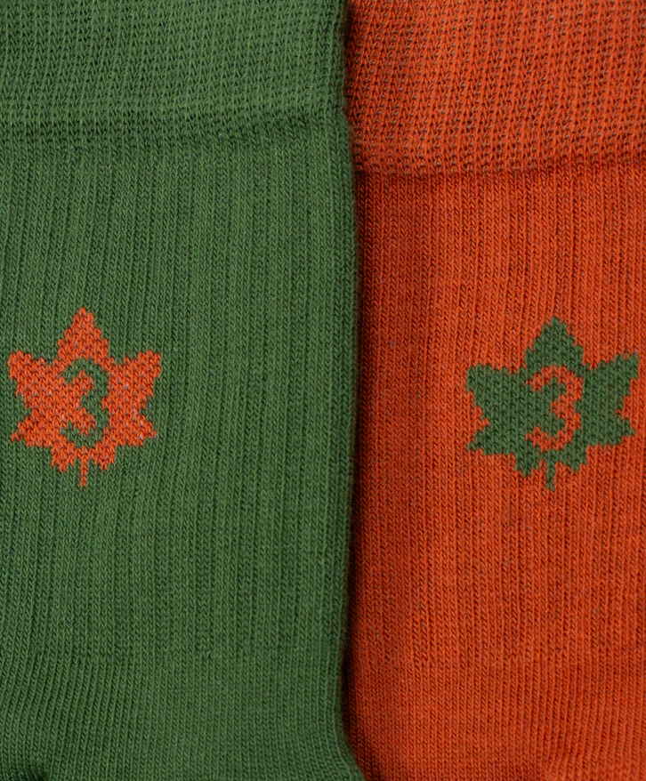 Chaussettes mi-hautes érable -