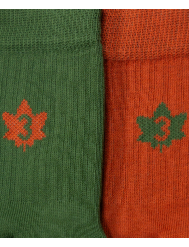 Chaussettes mi-hautes érable - Chaussettes mi-hautes érable