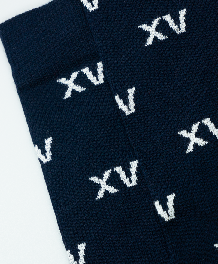 Chaussettes hautes XV aop -