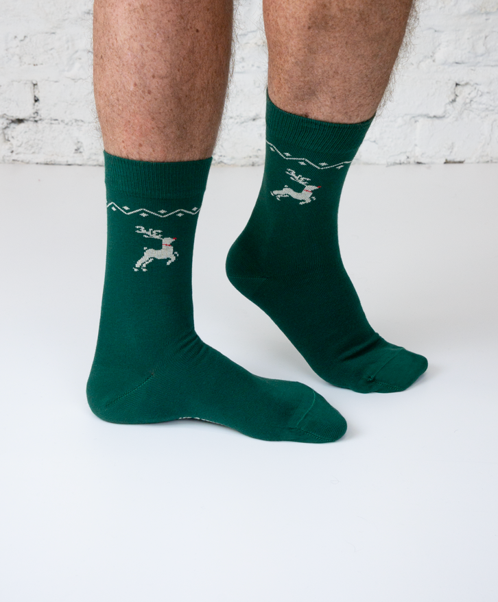 Chaussettes hautes rennes -