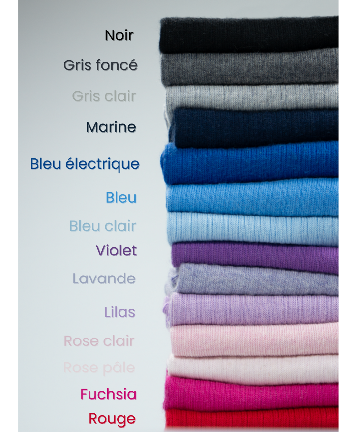 Chaussettes mi-hautes coton -