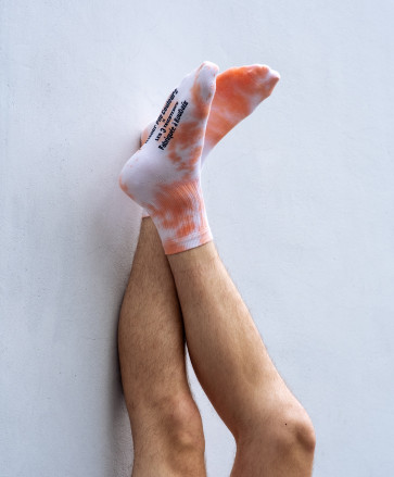 Chaussettes uniques tie and dye