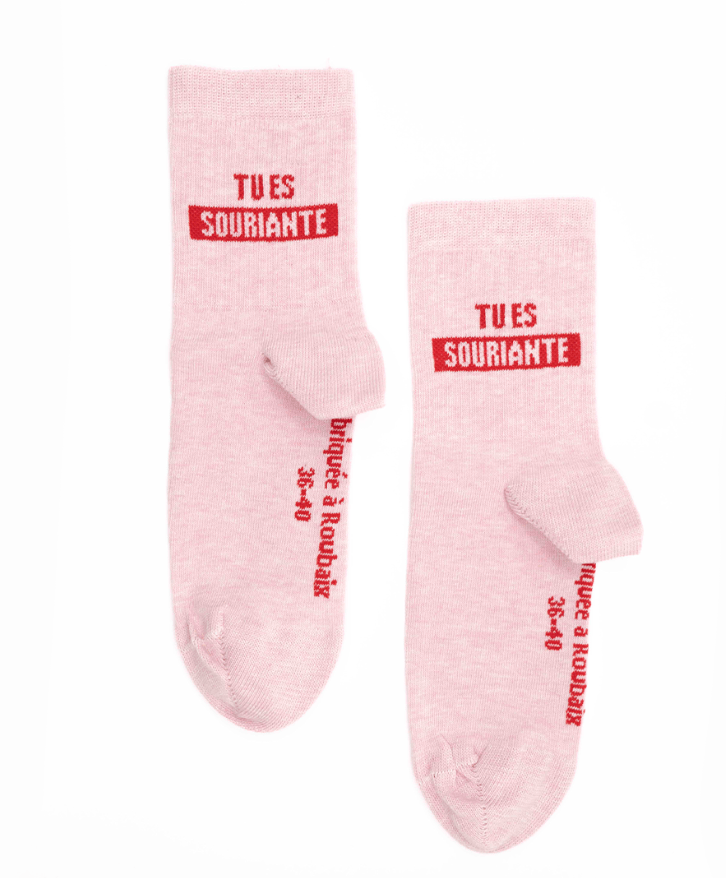 Chaussettes mi-hautes déclaration -