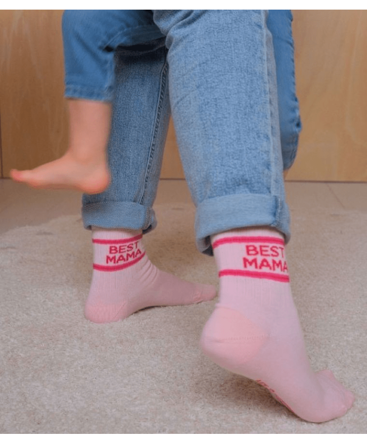 Chaussettes Best Mama en coton bio - Chaussettes Best Mama en coton bio
