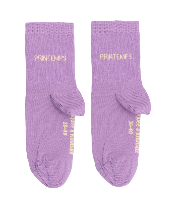 Chaussettes mi-hautes printemps - Chaussettes mi-hautes printemps