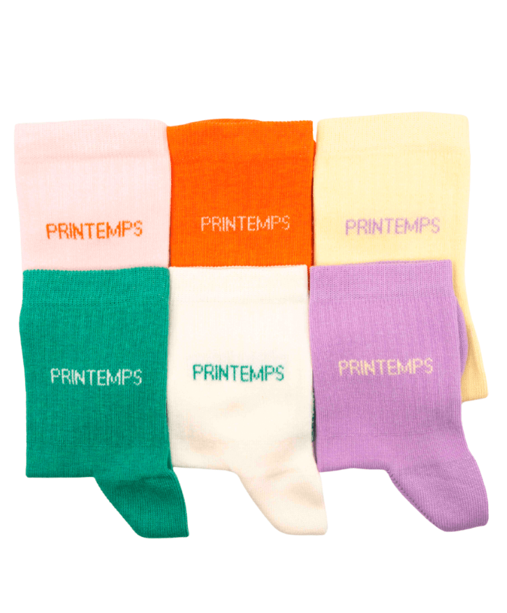 Chaussettes mi-hautes printemps - Chaussettes mi-hautes printemps