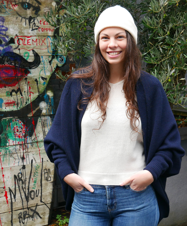 Gilet en laine mérinos femme -