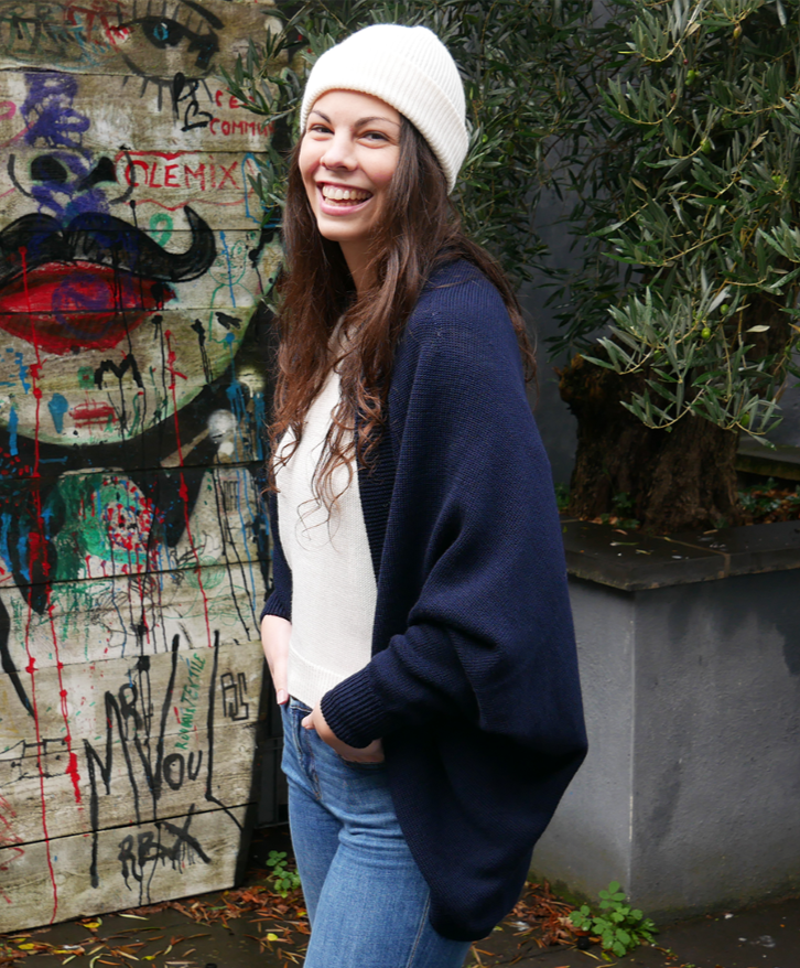 Gilet en laine mérinos femme -