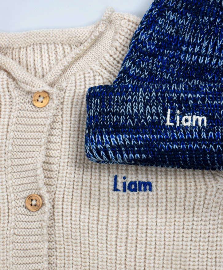 Gilet bébé broderie personnalisée - Gilet bébé broderie personnalisée