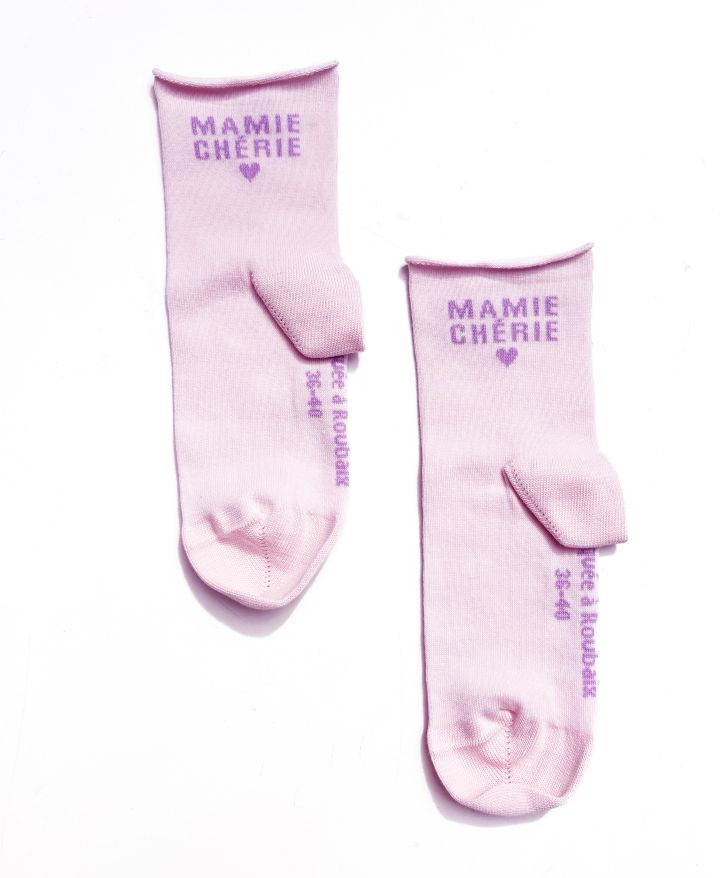 Chaussettes roulottées pour mamie - Chaussettes roulottées pour mamie