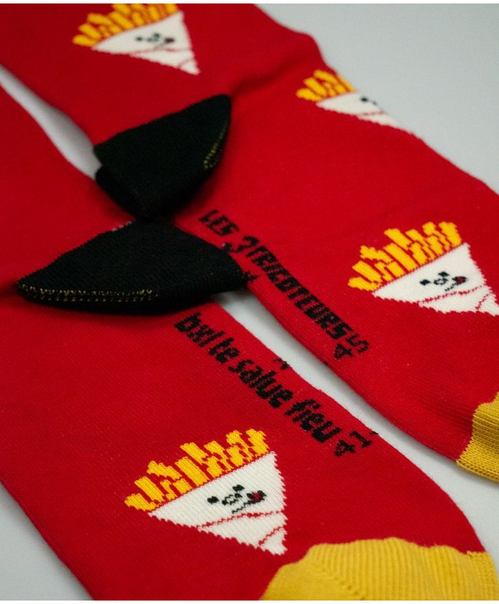Chaussettes hautes Bruxelles te salue fieu