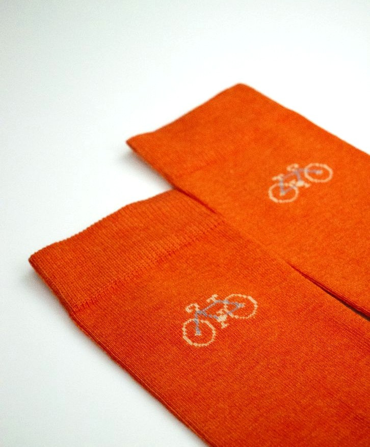 Chaussettes hautes vélo -