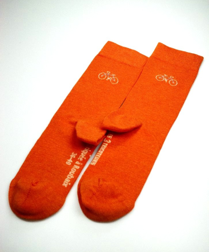 Chaussettes hautes vélo -