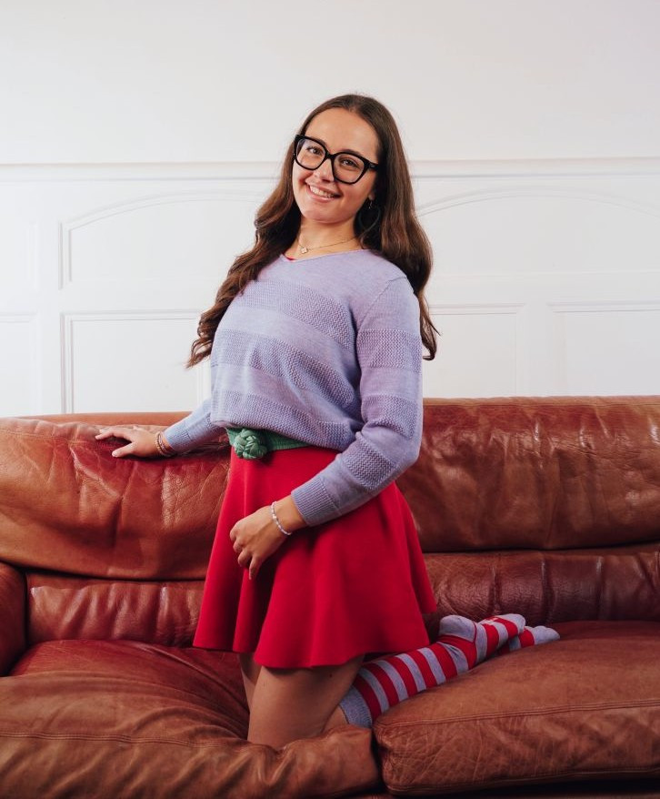 Chaussettes très hautes rayées - Chaussettes très hautes rayées