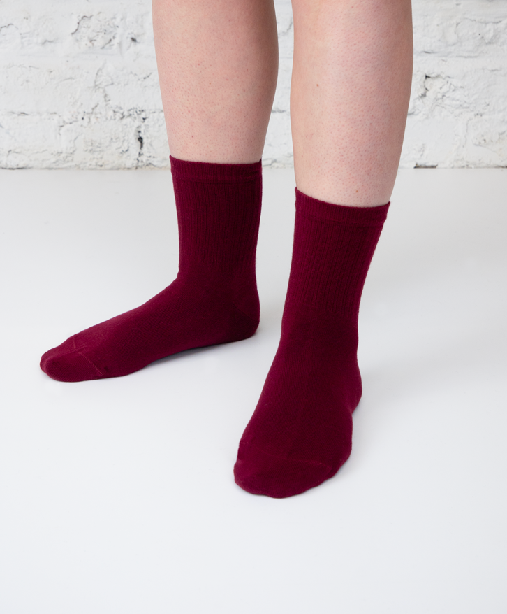 Chaussettes mi-hautes coton - Chaussettes mi-hautes coton