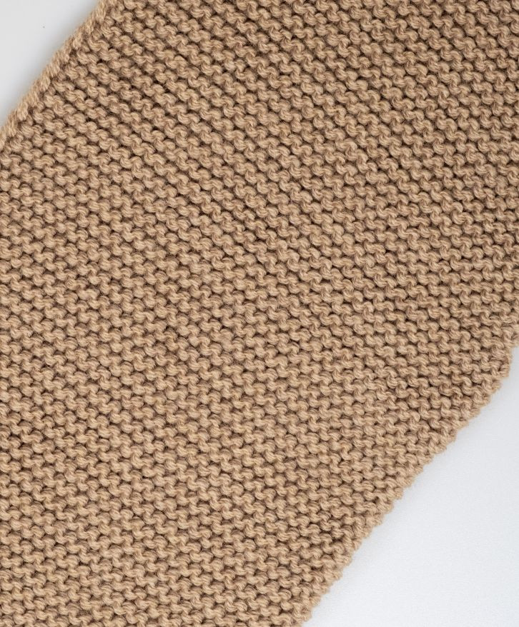 Foulard en laine mérinos sable - Foulard en laine mérinos sable