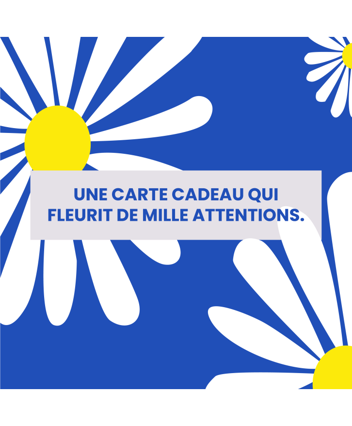 La carte cadeau -
