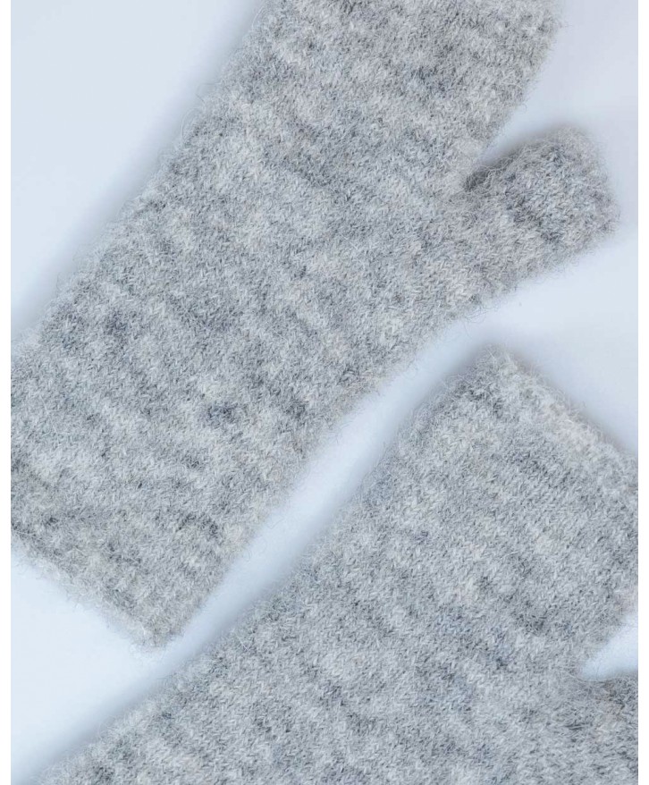 Mitaines alpaga mélangé -