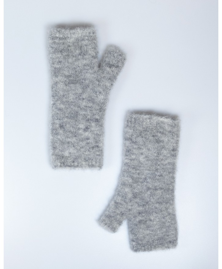 Mitaines alpaga mélangé -