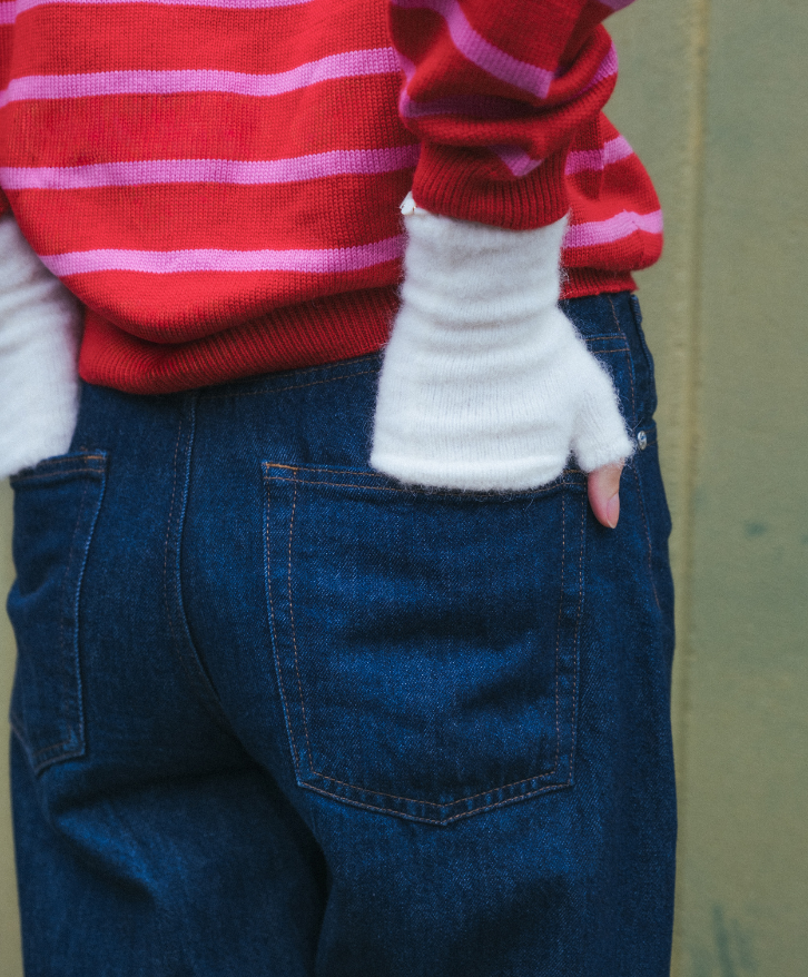 Mitaines alpaga mélangé -