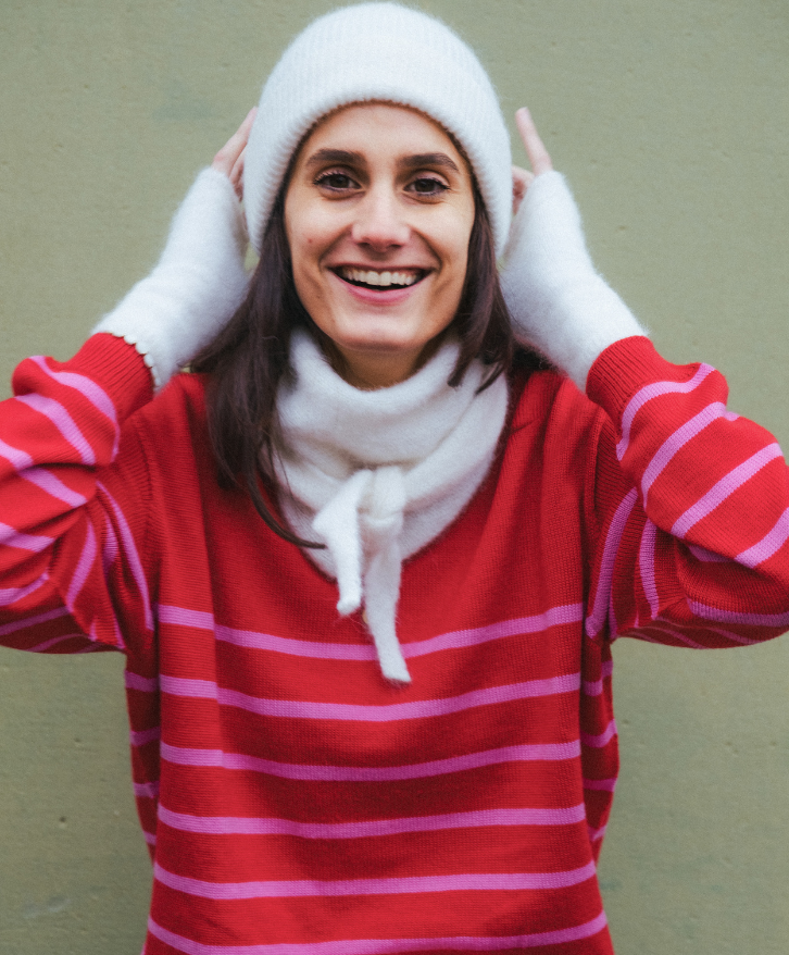 Bandana alpaga mélangé -