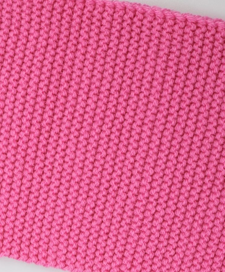 Foulard en laine mérinos rose