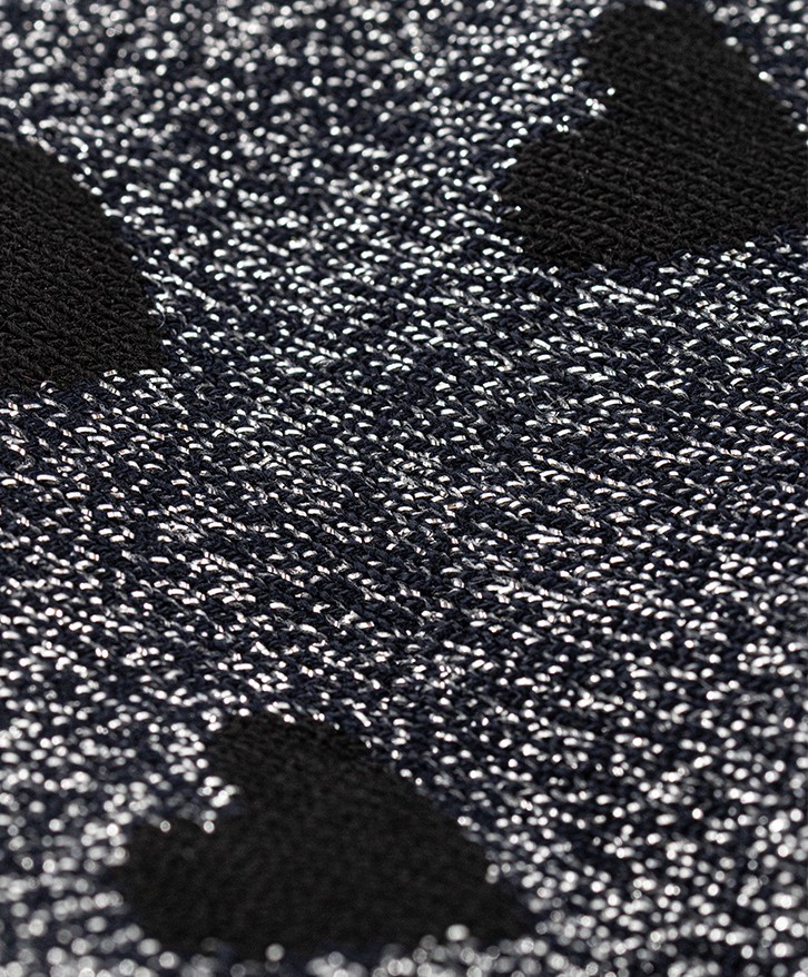 Chaussettes roulottées cœurs -