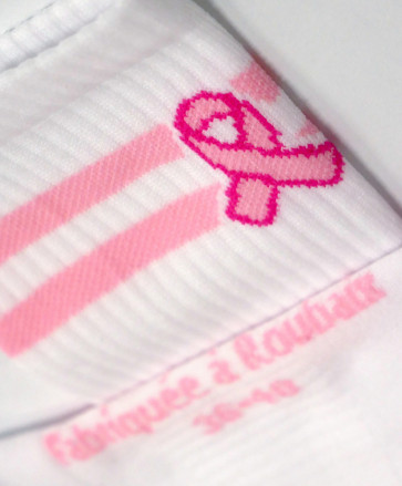 Chaussettes Octobre rose -