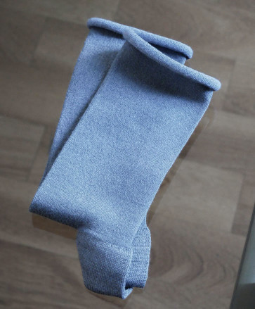 Chaussettes roulottées en laine mérinos -